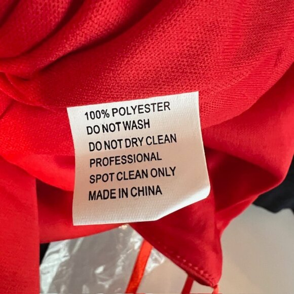 Mac Duggal Women's Ieena One Shoulder Short Sleeve Gown Size 12 - Picture 9 of 9